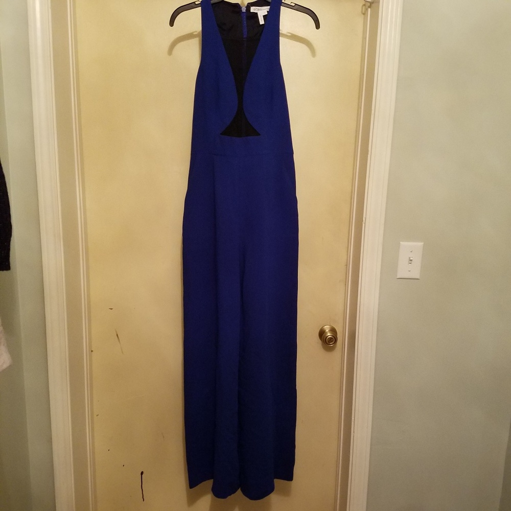 Bcbgeneration royal blue sexy jumpsuit